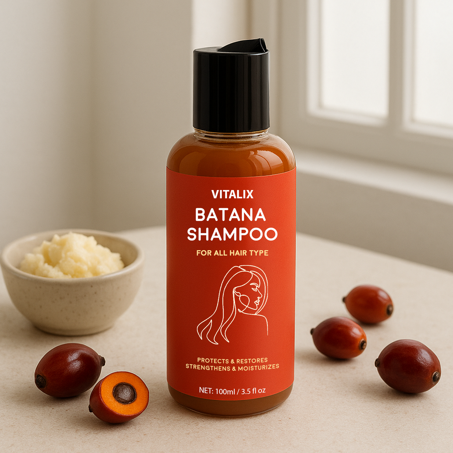 Vitalix Batana Natural Hair Growth Shampoo™